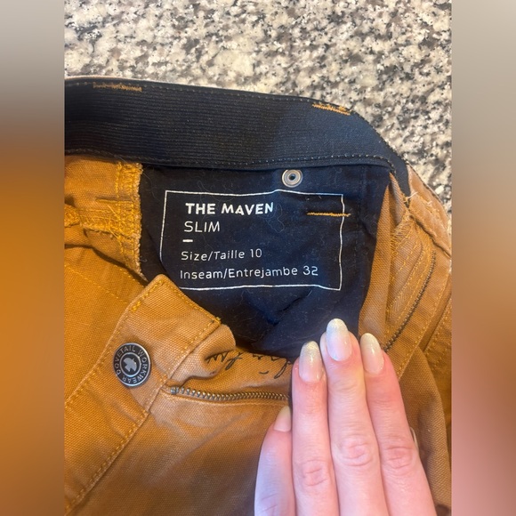 Women's Tan Workpants - Picture 4 of 7